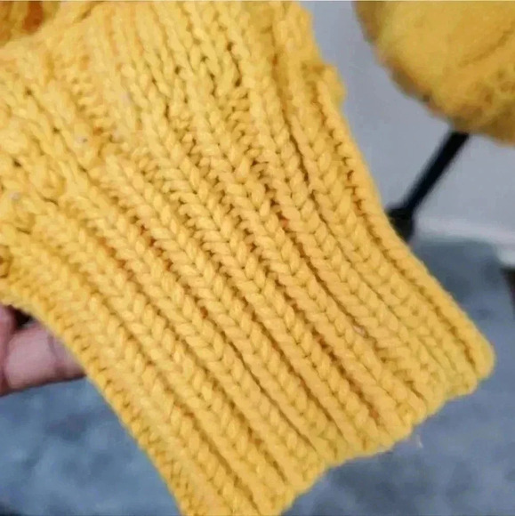 Vintage 50s 60s WPL 11403 Cable Knit Chunky Sweater. XL - Picture 10 of 13